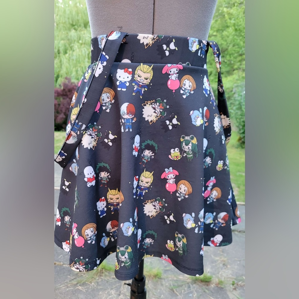 Sanrio + My Hero Academia Suspender Skirt